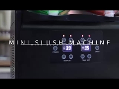 होम यूज मिनी आइस स्लश मशीन 2x3 लीटर छोटी क्षमता